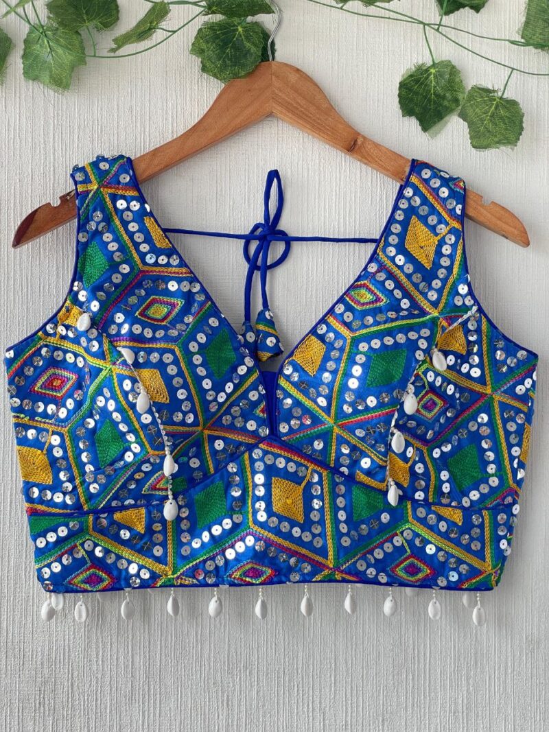 MULTI THREAD WORK BLOUSE
