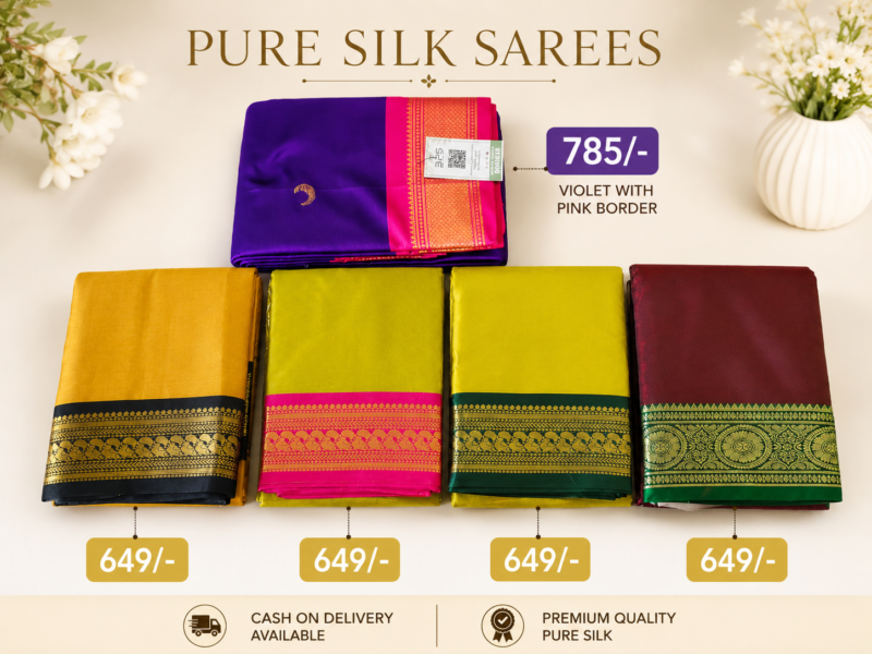 Best 5 Banarasi Silk Saree
